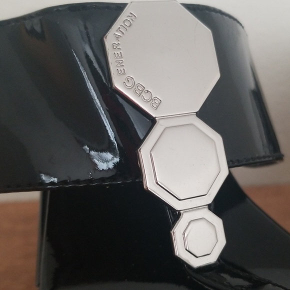 BCBG Patent Leather Wedge - Picture 3 of 5